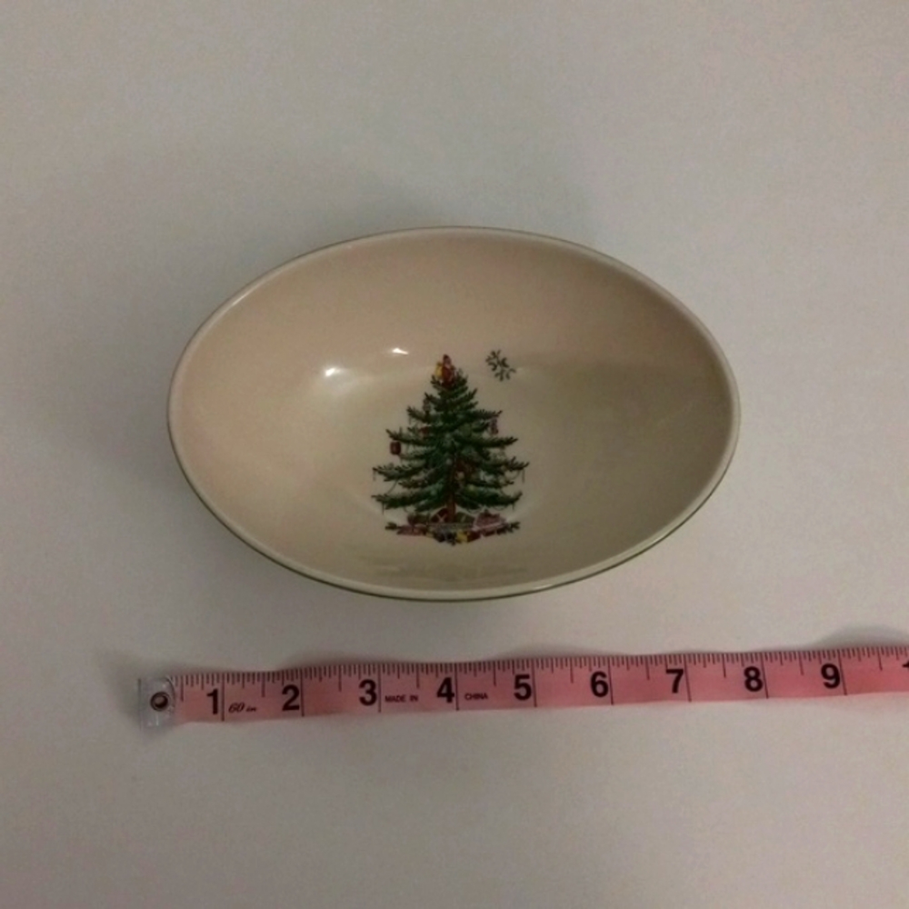 Spode Christmas Tree Oval Serving Bowl